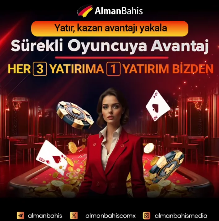 Almanbahis 3 Yatır 1 Bizden Kampanyası